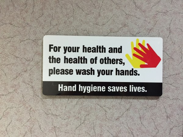 Hand hygiene saves lives.