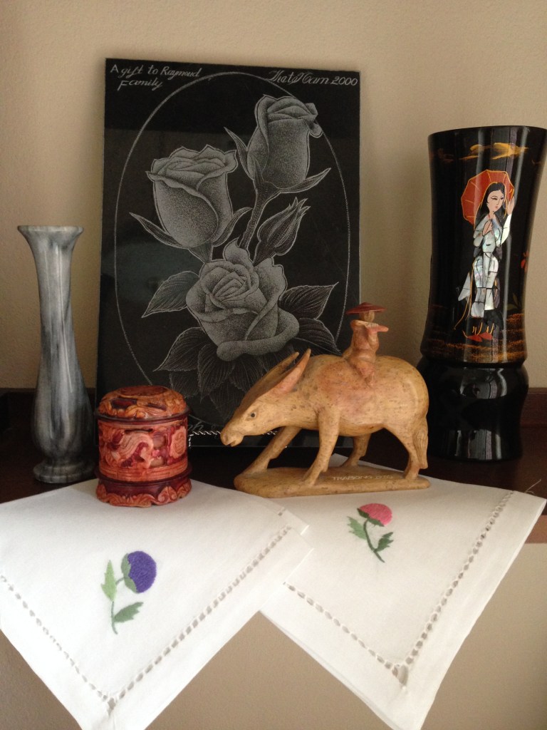 daily reminders of our visits 