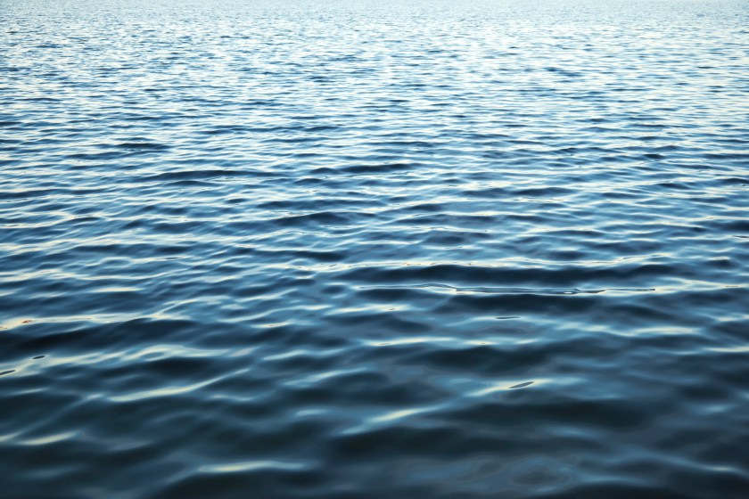 An image of a large body of water