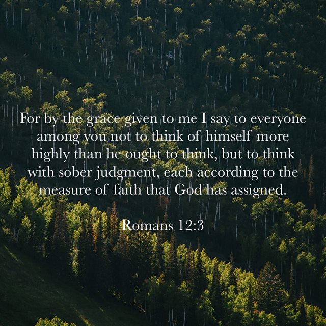 Romans 12:3