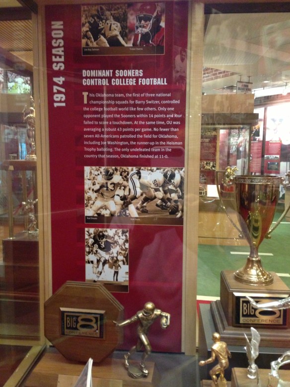 1974 national college football championship trophy