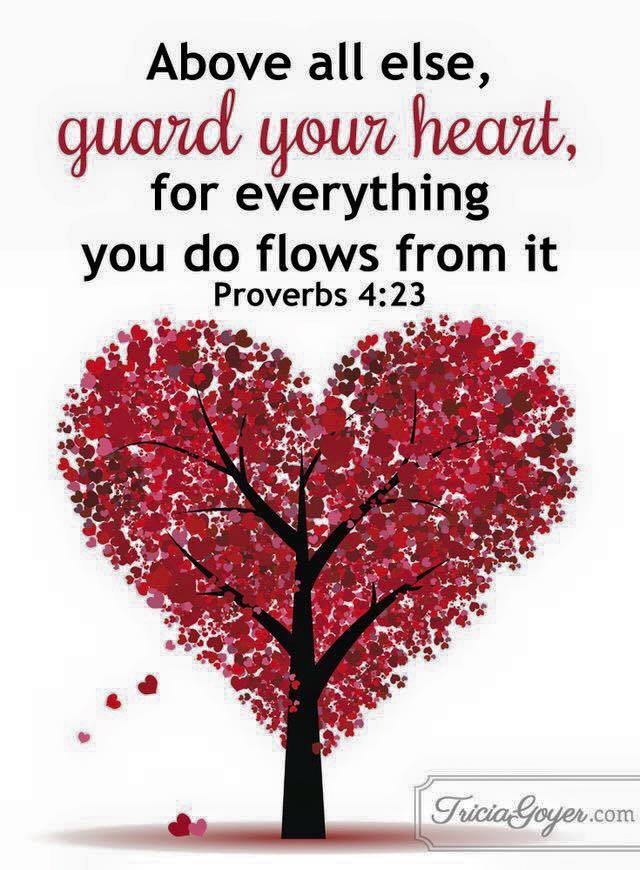 PROVERBS 4:23- GUARD YOUR HEART