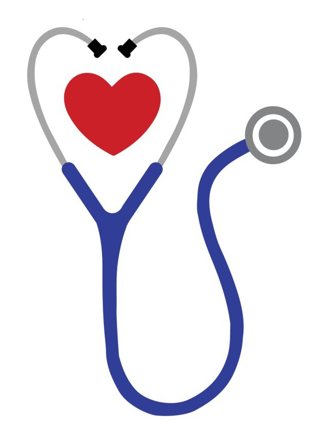 stethoscope with a heart