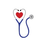 stethoscope with a heart