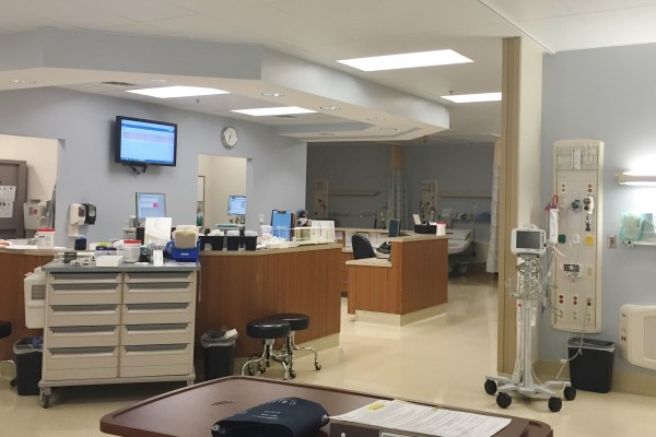 pre-op area of hospital 