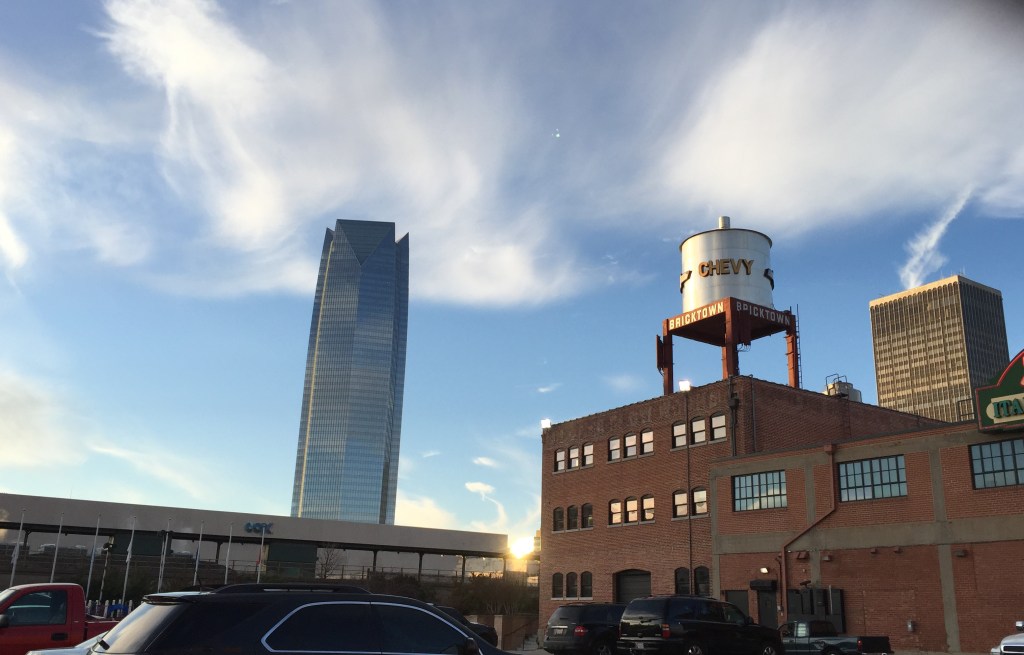 Bricktown in Oklahoma City 