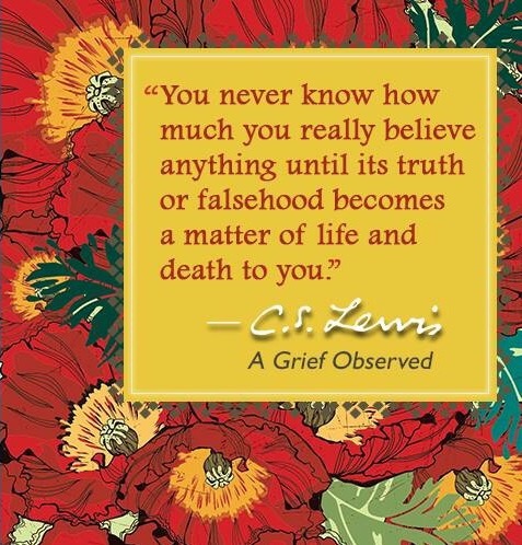 quote from A Grief Observed