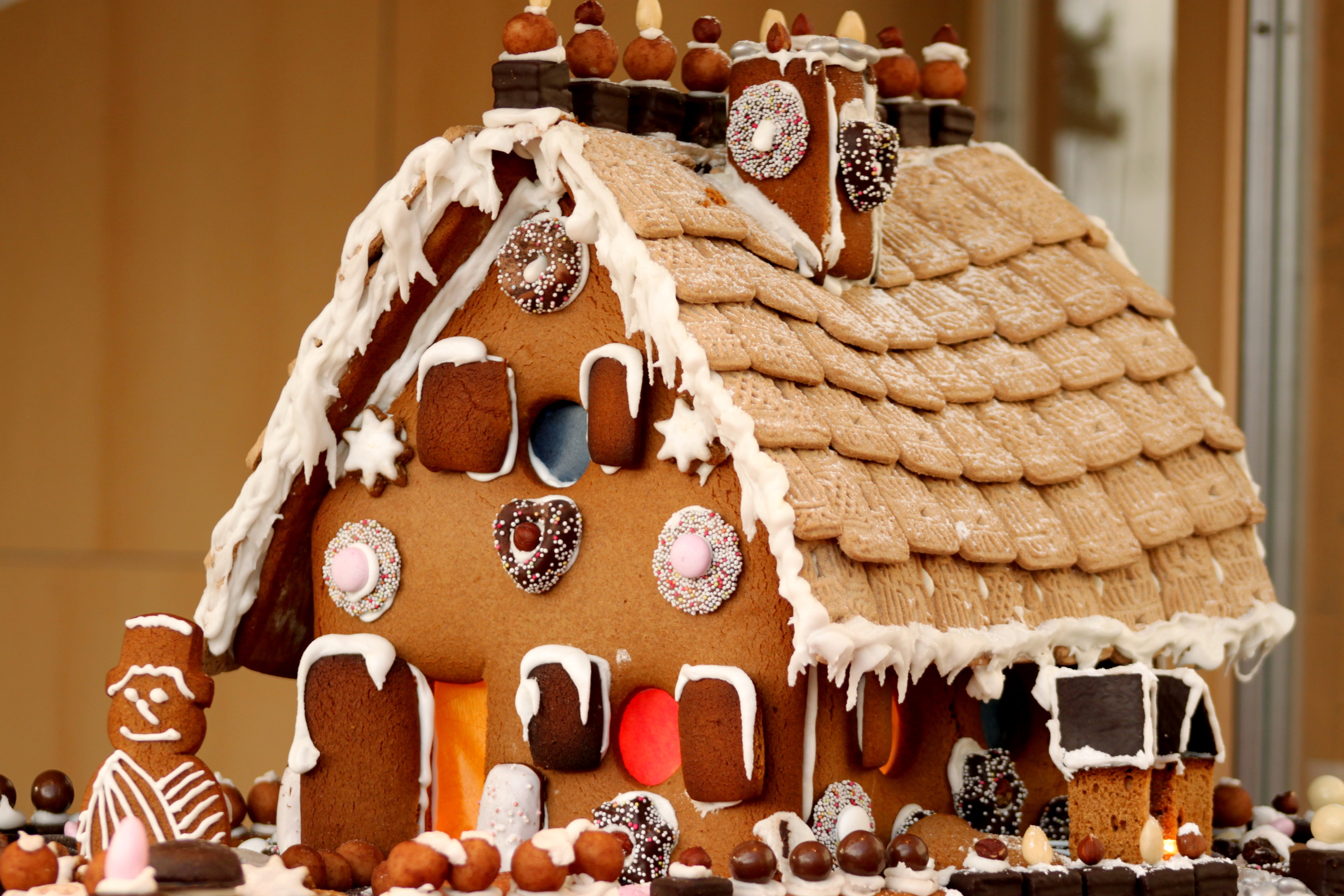 a gingerbread house
