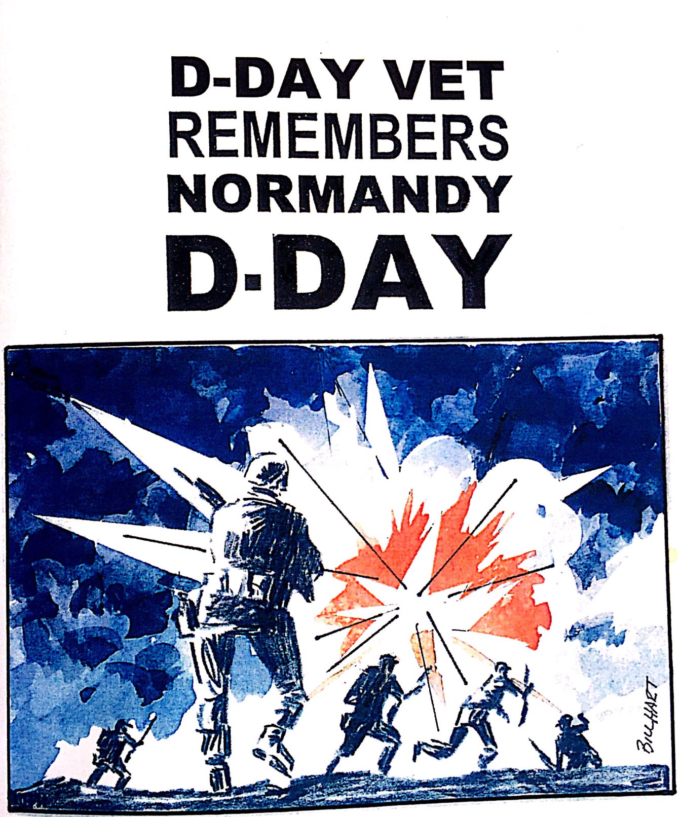 D-DAY VET REMEMBERS NORMANDY