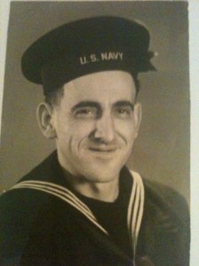 old photo of man in a sailor uniform