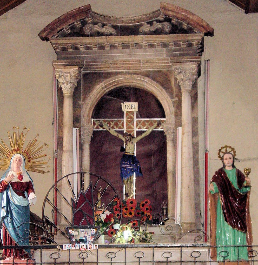 depiction of Christ on the cross