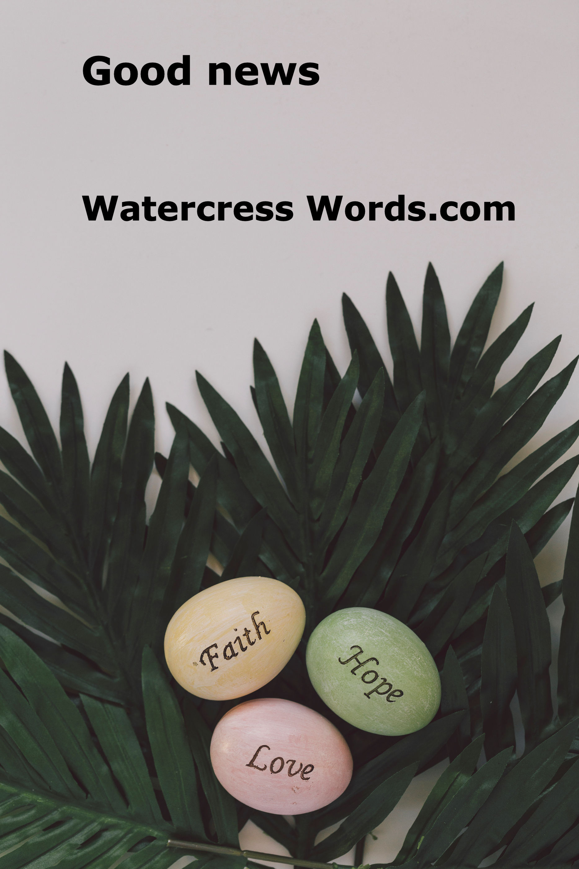 Good news Watercress Words.com