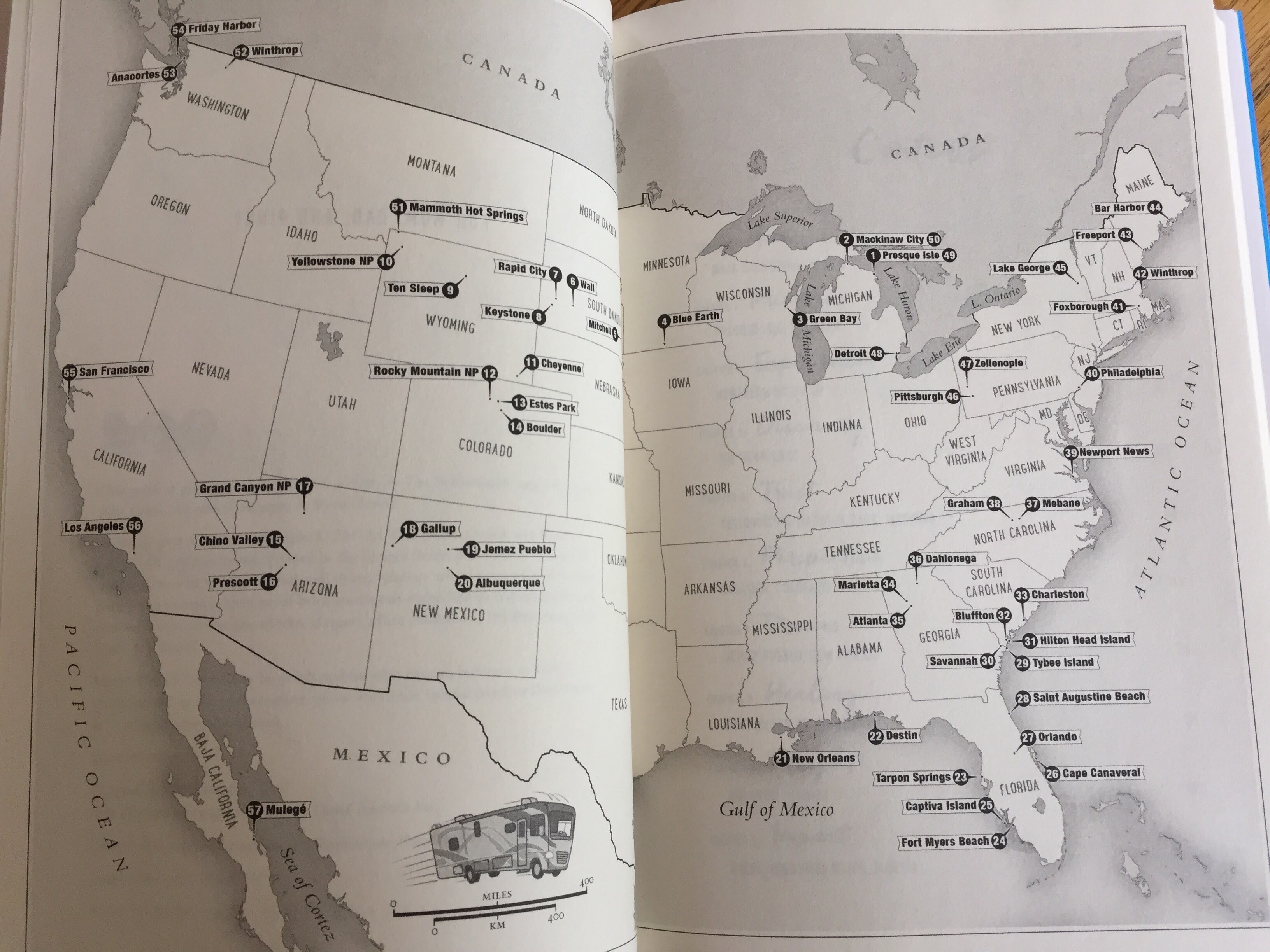 map of the United States