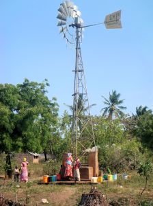 a well in a remote site