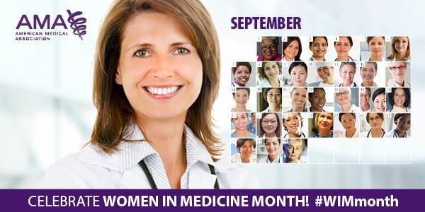 CELEBRATE WOMEN IN MEDICINE MONTH#WIMmonth