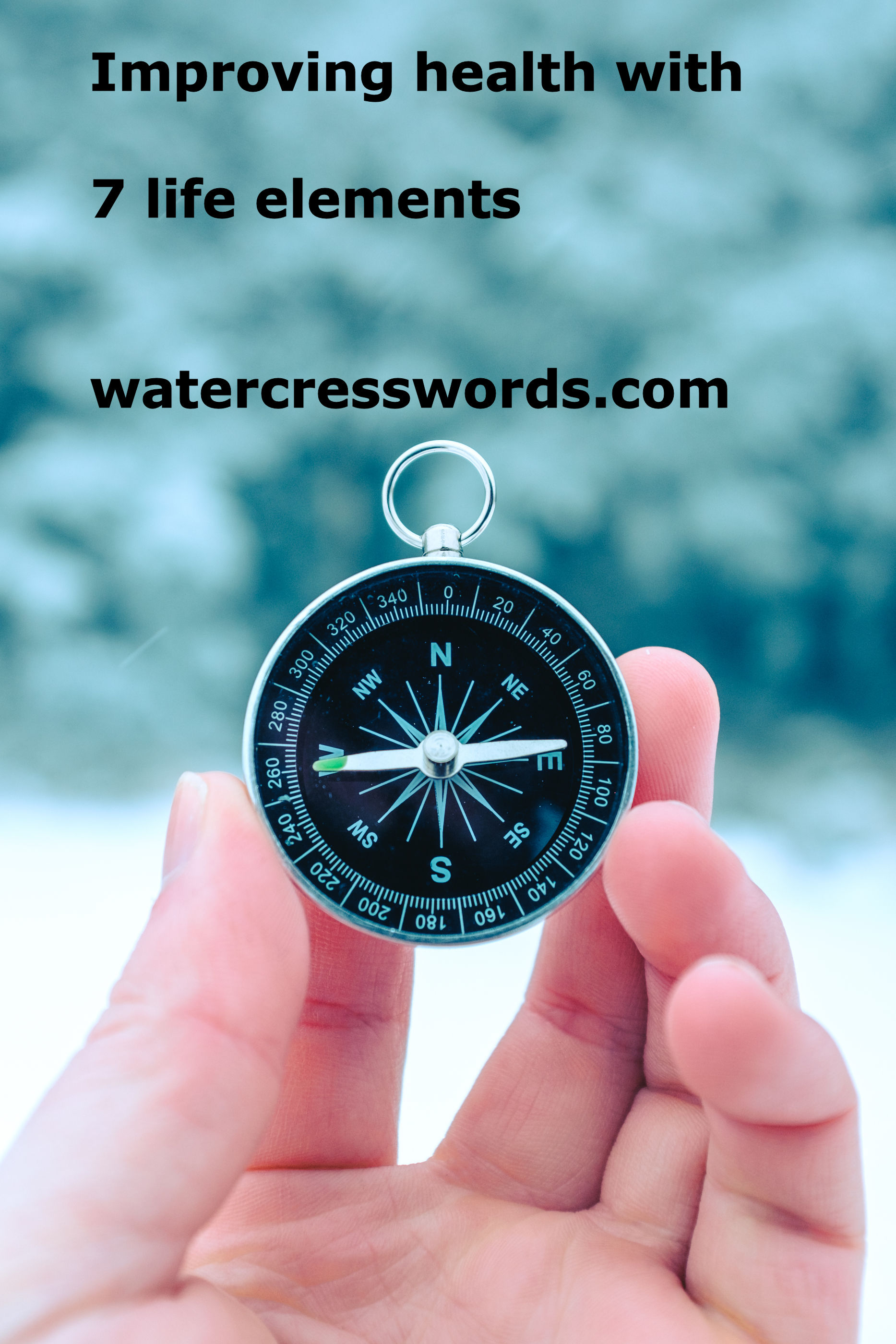 Improving health with 7 life elements- watercresswords.com