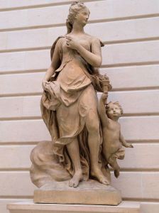 classical woman statue