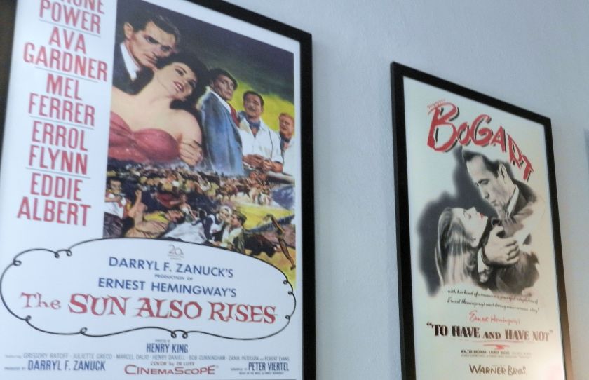two movie posters for The SUN ALSO RISES and TO HAVE AND HAVE NOT