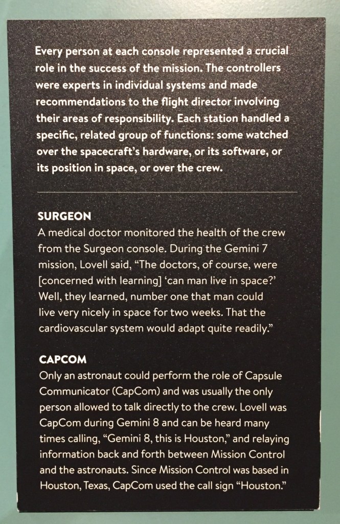 how a space flight was monitored from the ground