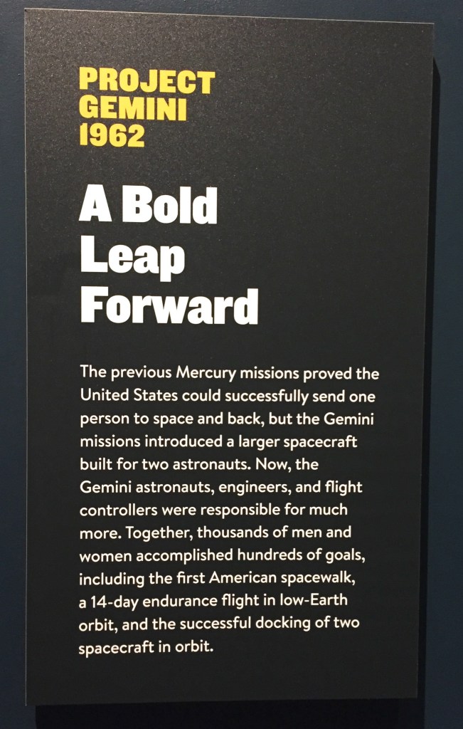 A Bold Leap Forward-the Gemini space missions