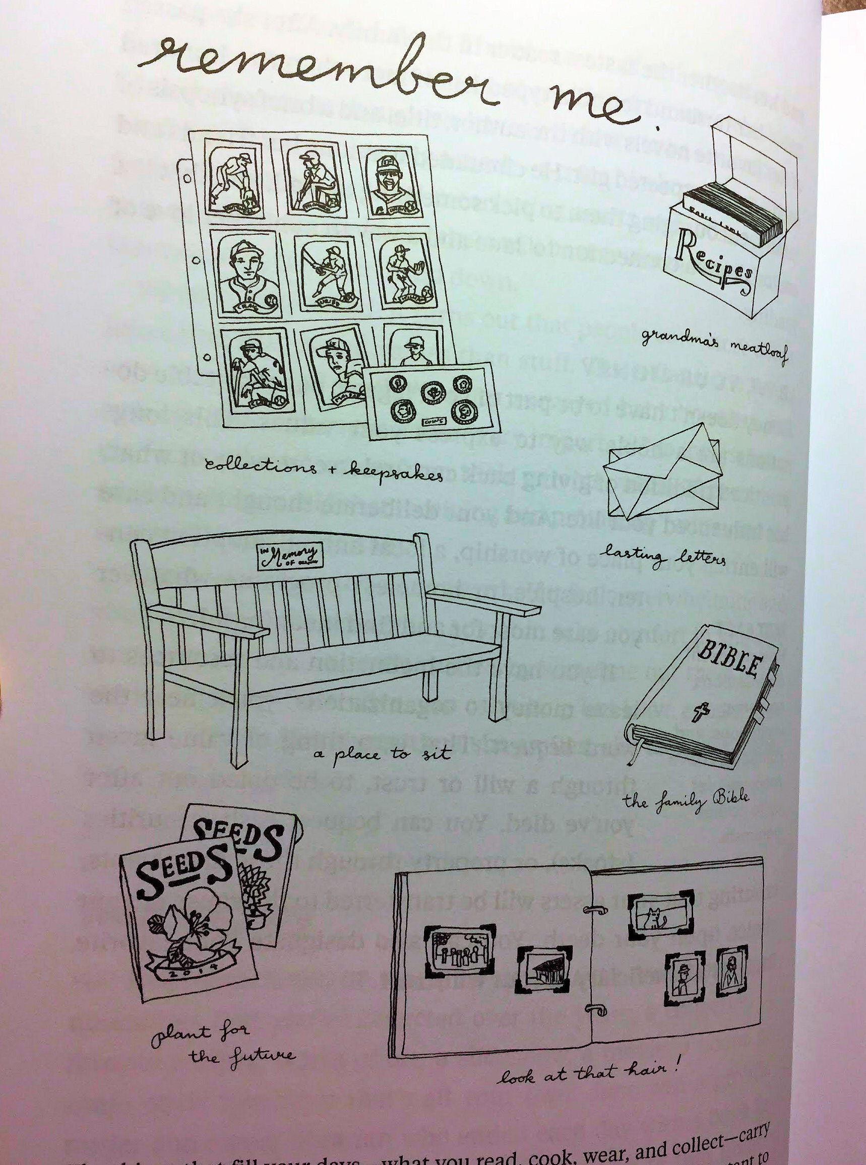 REmember me-collections and keepsakes