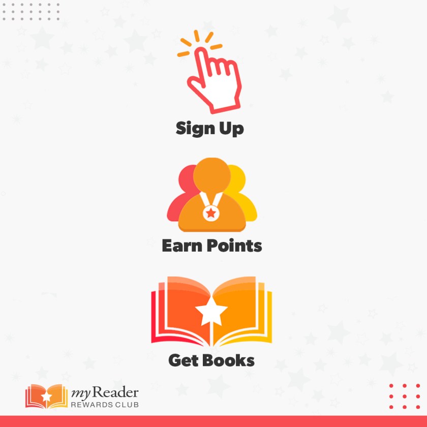 sign up, earn points- myReader REWARDS CLUB