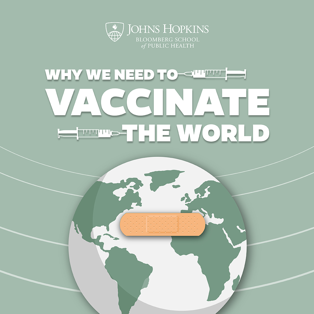 WHY WE NEED TO VACCINATE THE WORLD