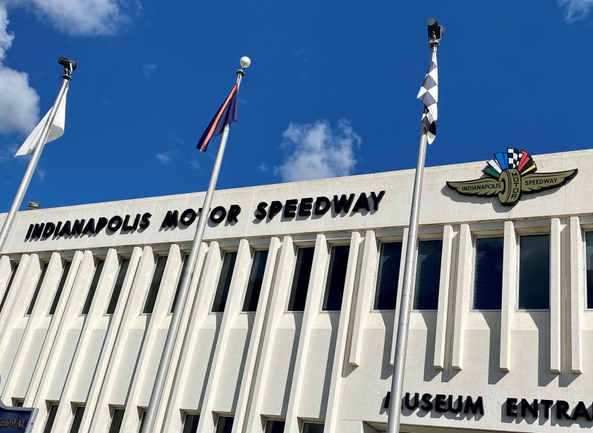 a building INDIANAPOLIS MOTOR SPEEDWAY