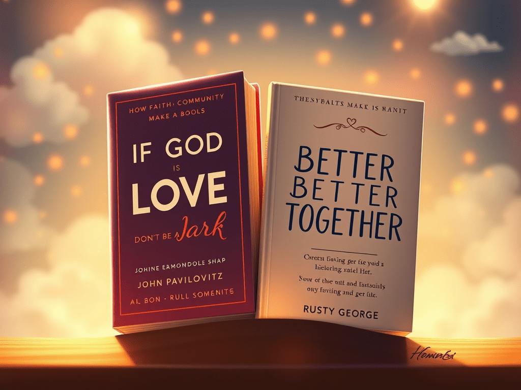 Book Covers -If God is Love, Don't Be a Jerk; Better Together